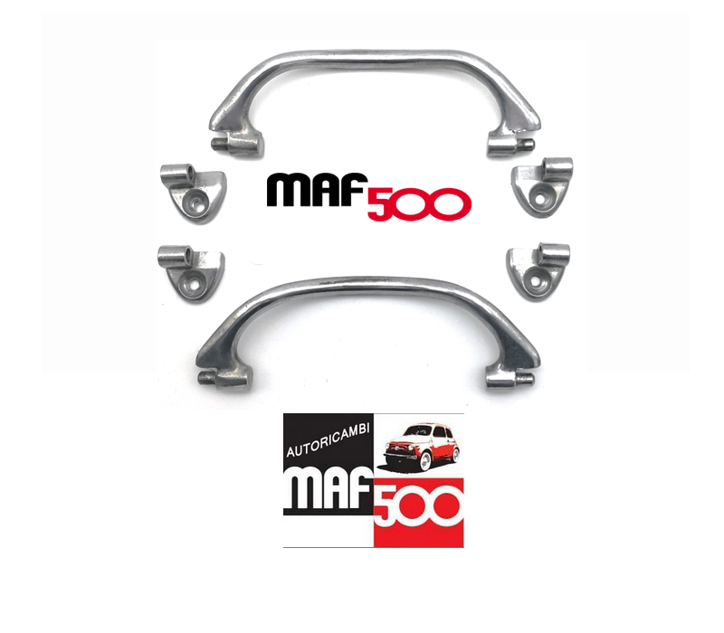Copia maniglie interne tiraporta in alluminio alta qualità Fiat 500 N D F